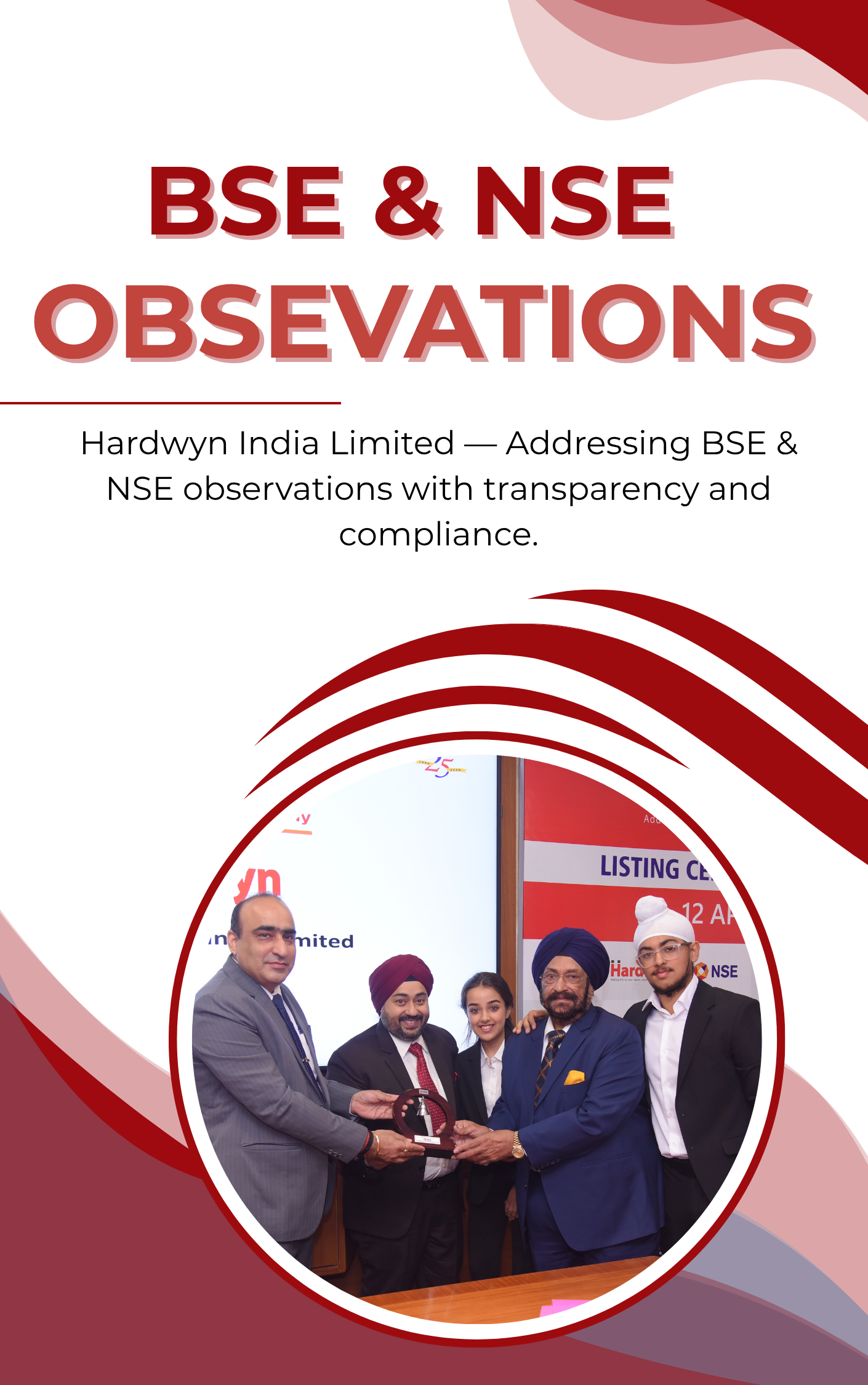BSE & NSE OBSERVATIONS